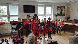 2019/04/10 Performance at the Social Nursing Center of Prague 12